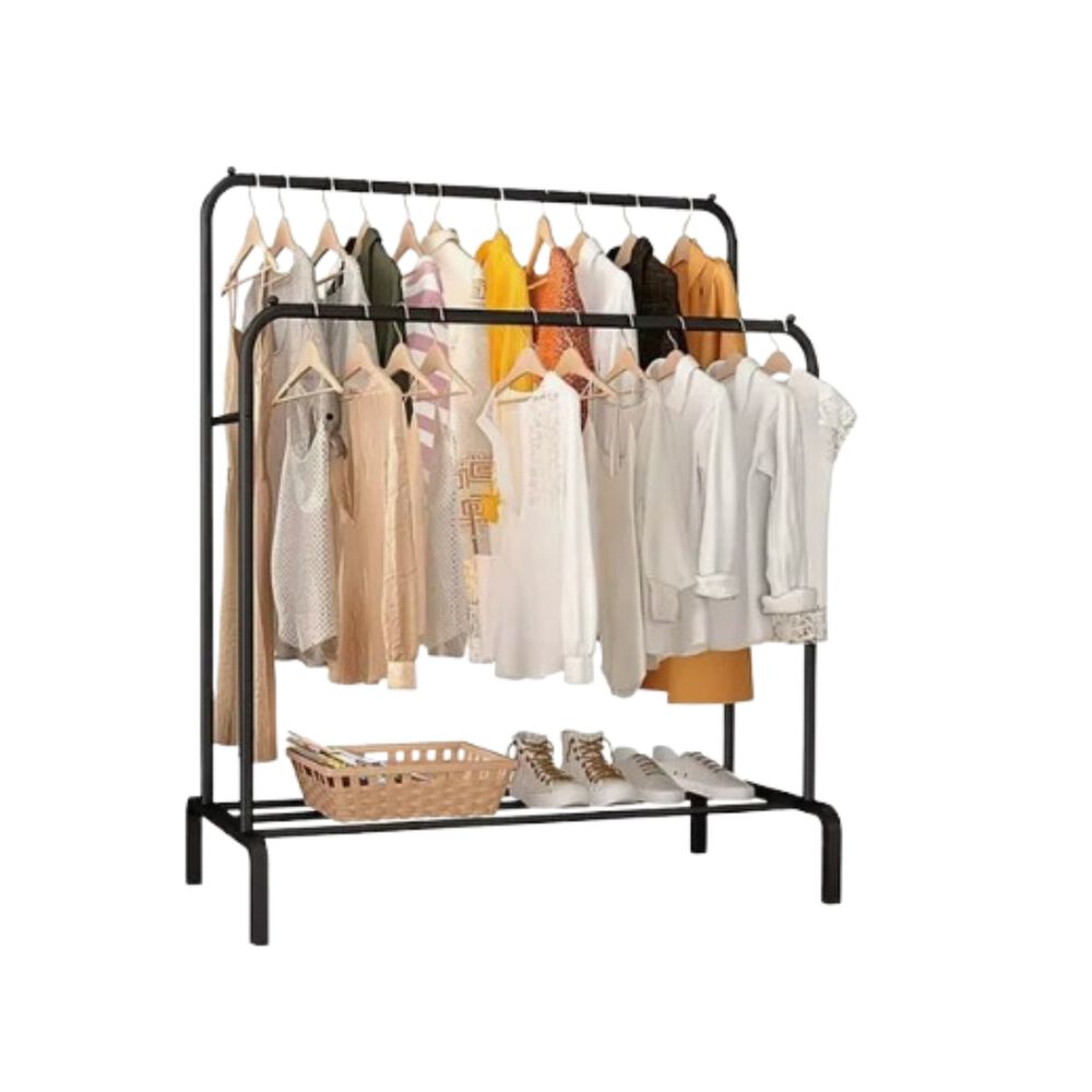 Perchero Met&aacute;lico Doble Closet Exhibici&oacute;n Organizador Hogar image number 0.0