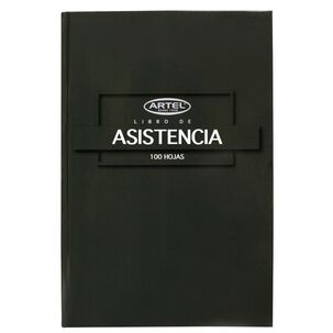 Libro Asistencia Personal Mes 100 Hojas Artel