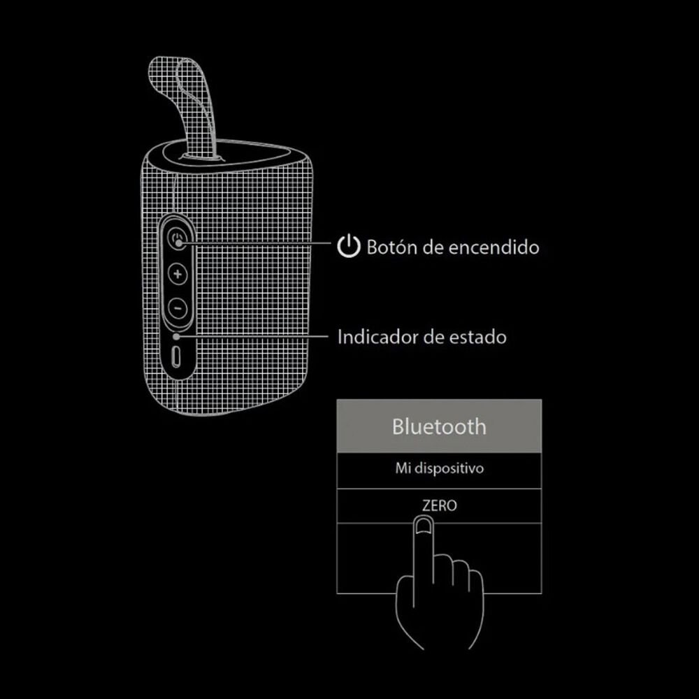 Parlante Port&aacute;til Master G Zero Bluetoothipx6 Potente Sonido image number 4.0