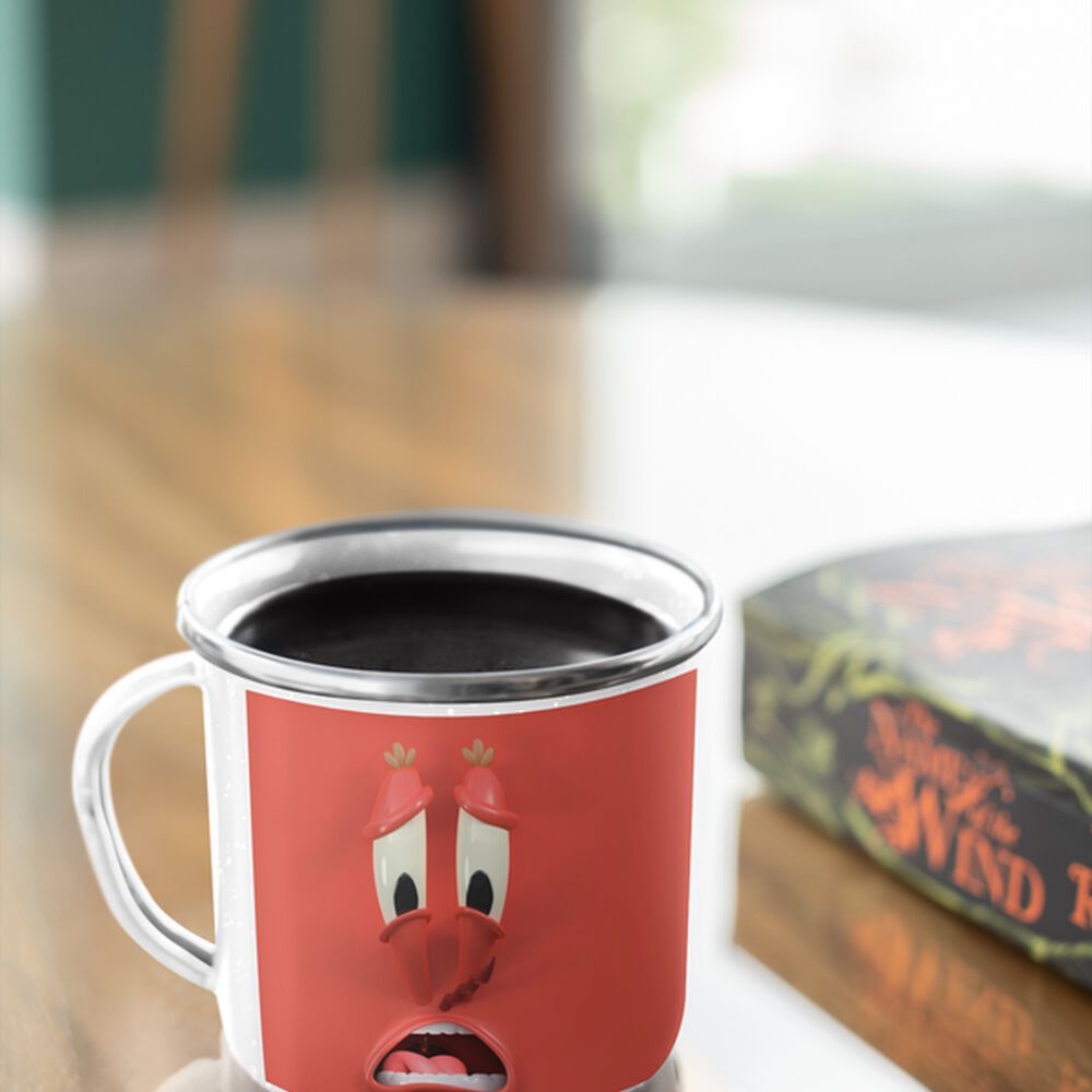 Taza Enlozada Lechera Don Cangrejo Bob Esponja Animado image number 2.0