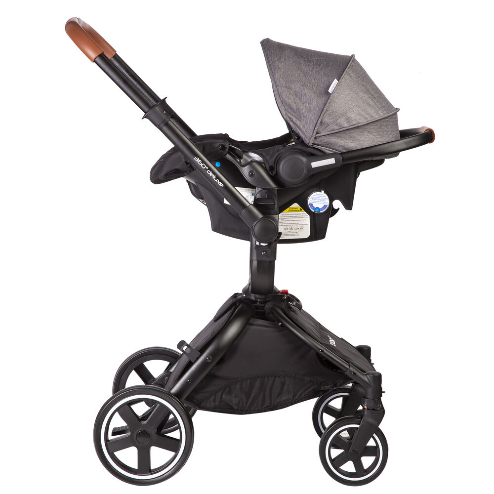 Coche Travel System Deluxe 360 Sx Gris image number 3.0