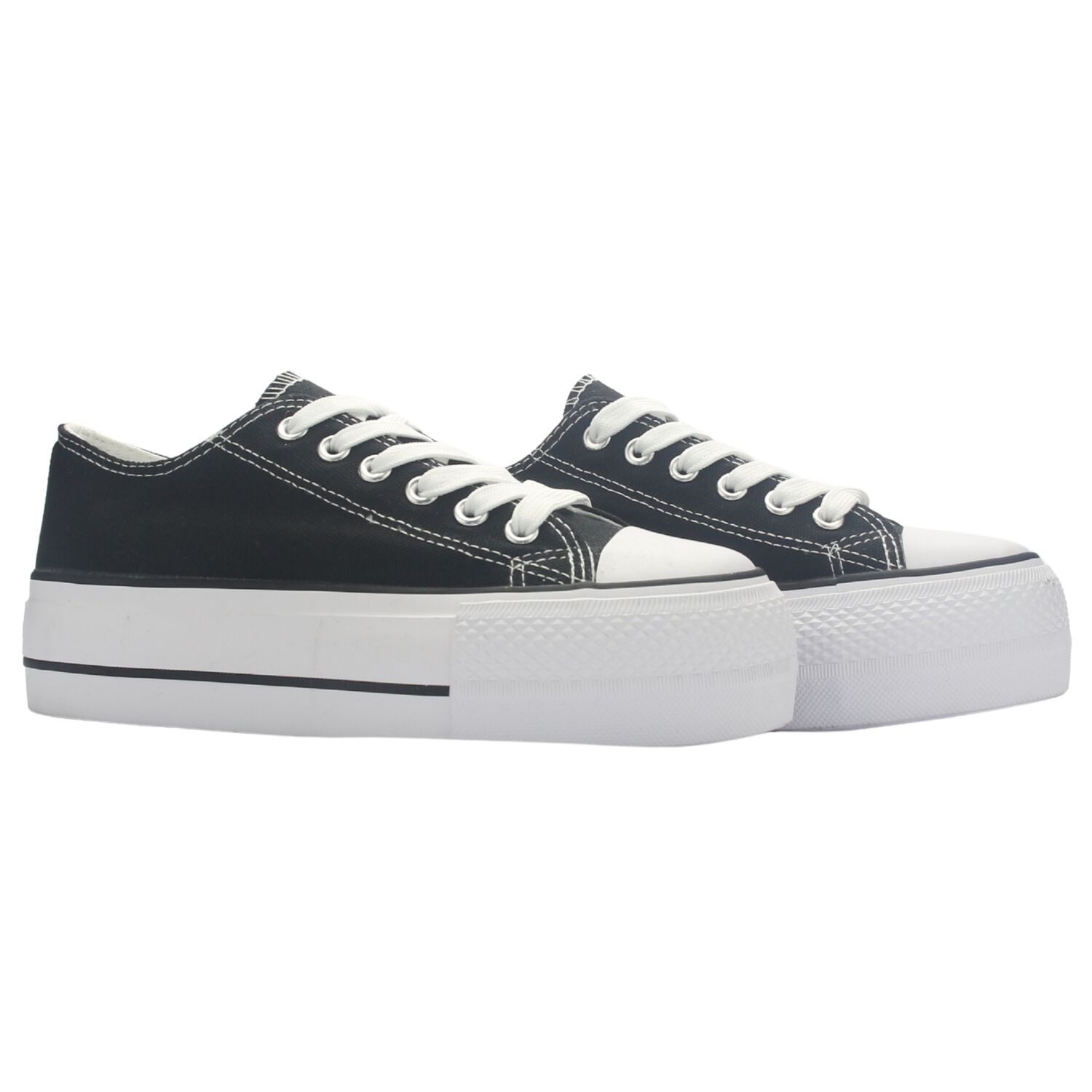 Zapatilla Mujer Chalada Cruni-1 Negro Urbano image number 4.0