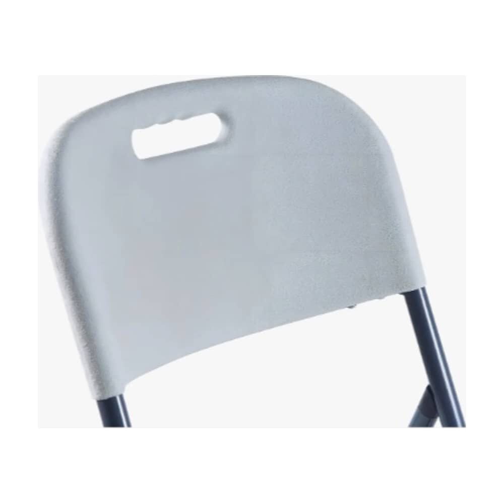 Loomber Pack 4 Silla Plegable De Pl&aacute;stico Color Blanca image number 2.0
