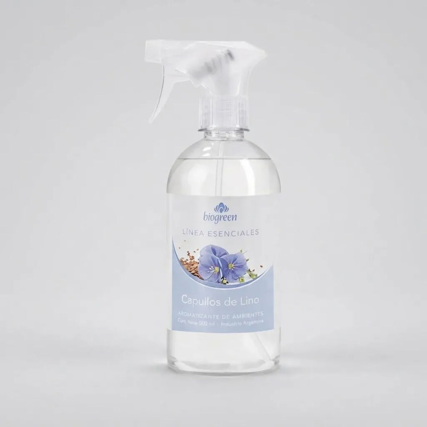 Aromatizante Para Ropa Y Ambientes Capullos De Lino Biogreen 500 Ml image number 0.0
