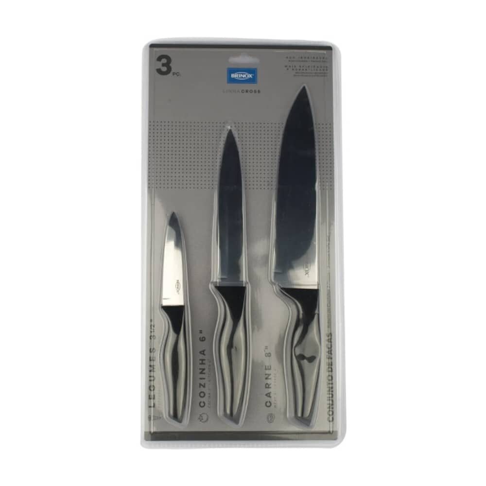 Set De Cuchillos Brinox 3 Piezas 2556/309 image number 0.0
