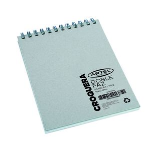 Croquera Doble Faz Espiral 50 Hojas 16x21cm. Artel