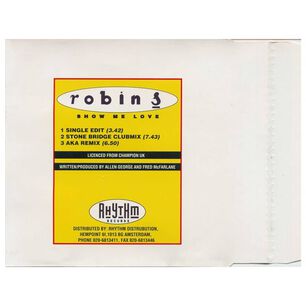 Robin S - Show Me Love | Cd Single Usado