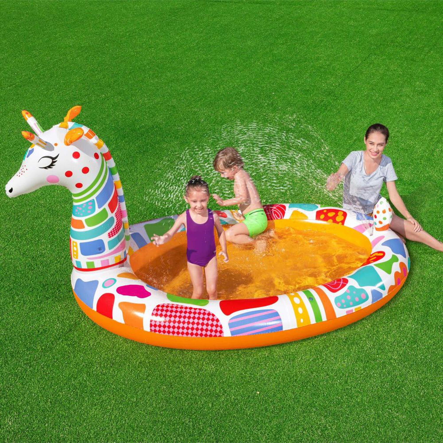 Piscina Inflable Jirafa Bestway 53089 image number 3.0