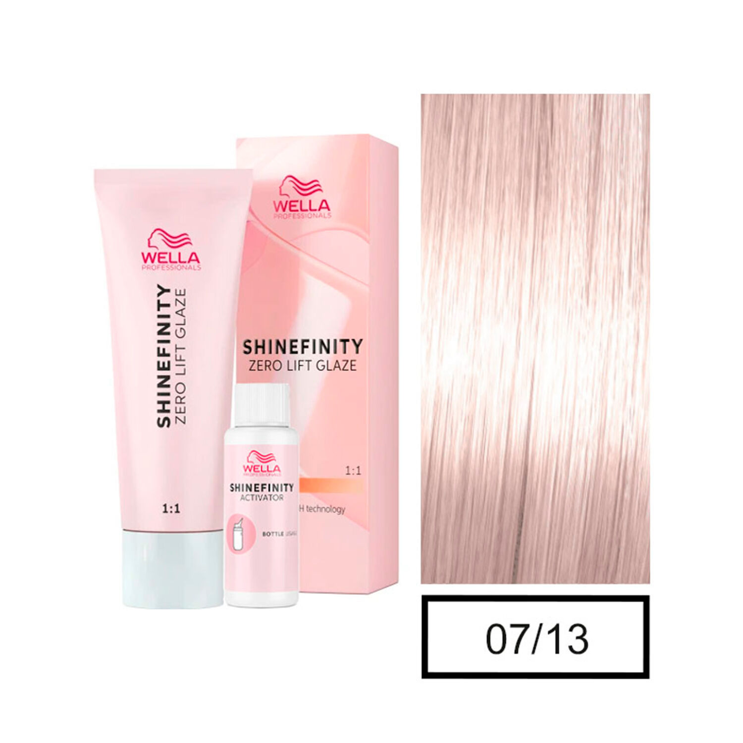 Wella - Tintura Shinefinity Demipermanente 07/13 60ml image number 0.0