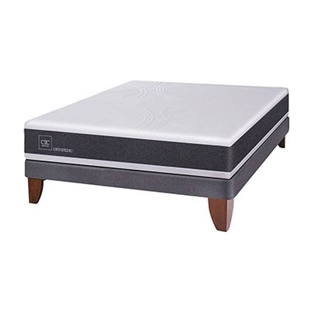 Cama Europea Cic New Ortopedic / 2 Plazas / Base Normal image number 4.0
