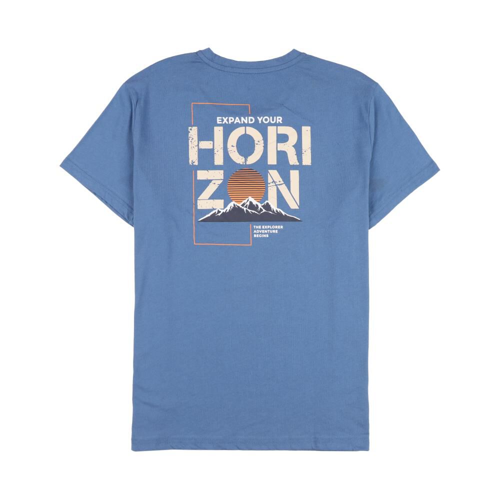 Polera Deportiva Manga Corta Cuello Redondo Hombre Wetland image number 1.0