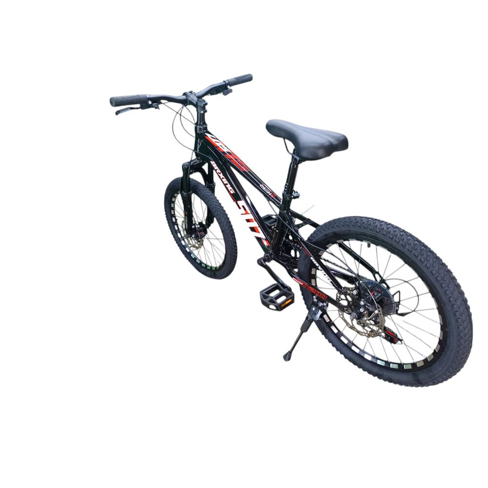 Bicicleta Aro 20 Brxing Su7 Negro Con Freno Disco Y 21 Velocidades image number 5.0