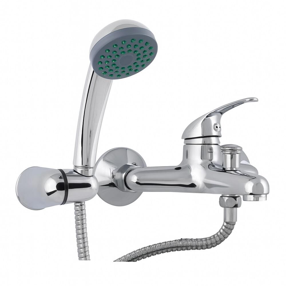 Llave Tina Ducha Monomando Cromada Acero/inox Hoffens image number 1.0