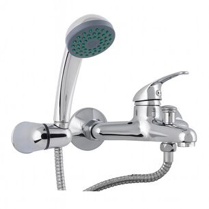 Llave Tina Ducha Monomando Cromada Acero/inox Hoffens