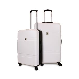 Pack 2 Maletas Bora M+l Blanca-negro Nautica