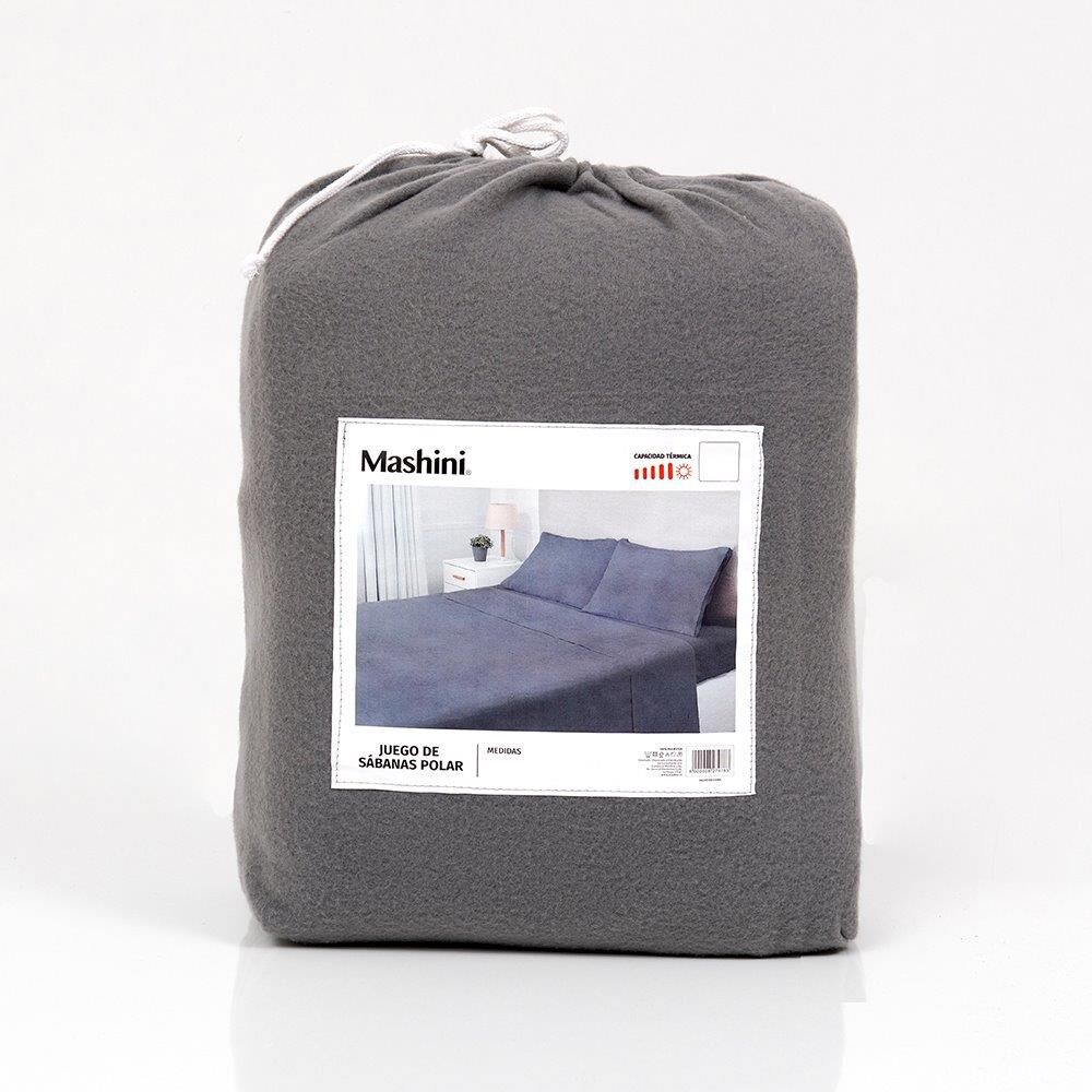 Sabana Polar Lisa 1.5 Plazas Gris image number 4.0