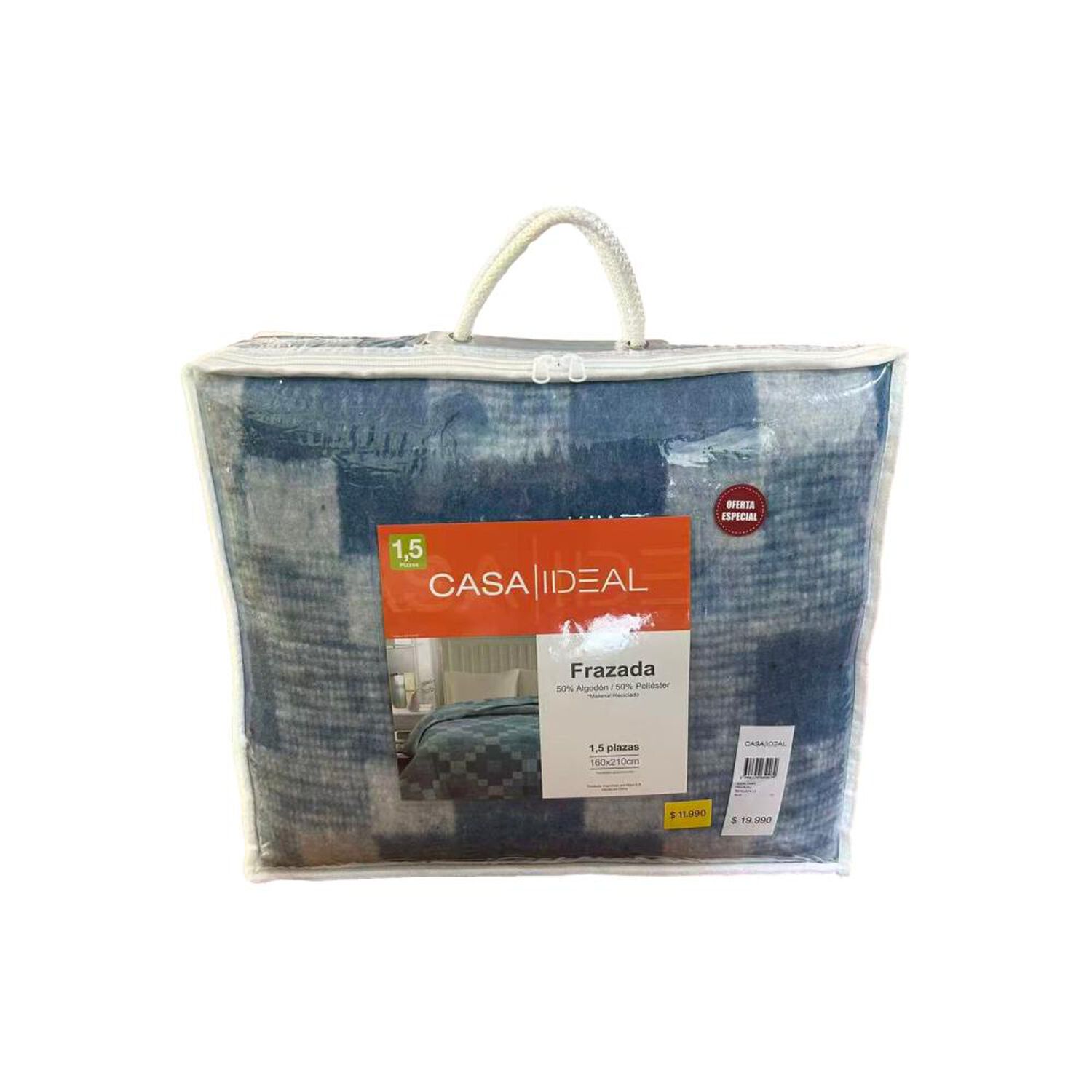 Frazada Casaideal Reciclada / 2 Plazas image number 2.0