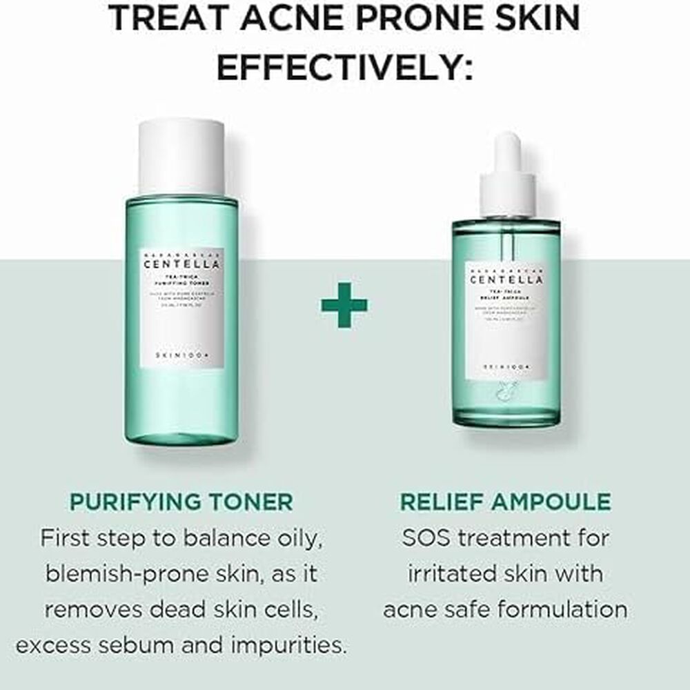 Madagascar Centella Tea-trica Relief Ampoule (skin1004) - 30ml Serum Anti Acn&eacute; &Aacute;rbol De T&eacute; + Centella Asi&aacute;tica image number 2.0