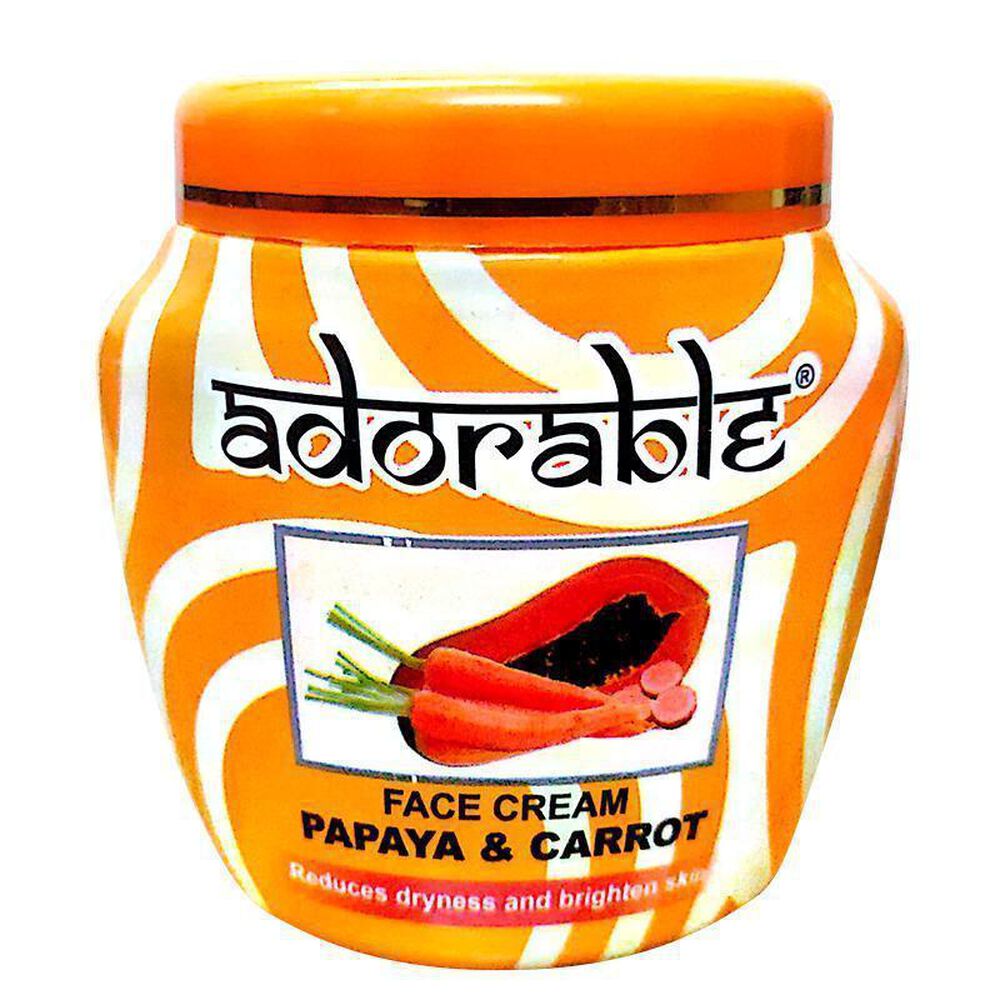 Adorable Crema Facial Papaya & Zanahoria 300 Ml image number 0.0