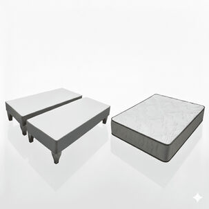 Colchon Hipnos 2.0/base Cama Dividida 2.0