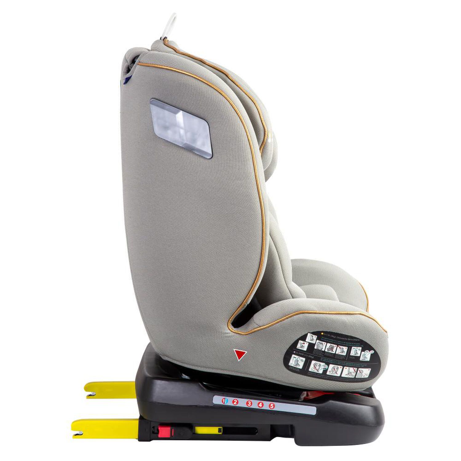 Silla de Auto Supra 360 Light Grey Bebesit image number 7.0