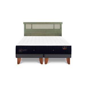 Cama Europea Cic Linea Premium / King / Base Dividida + Respaldo