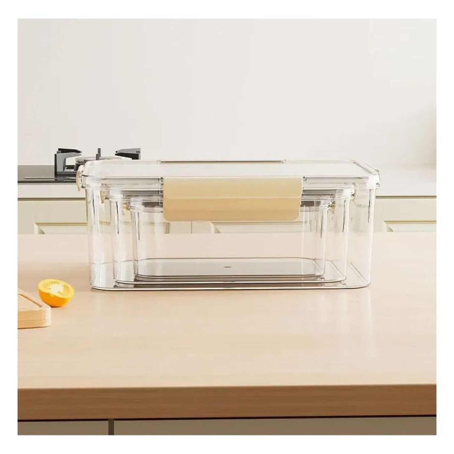 Set Recipientes Herm&eacute;ticos Fresh Easy Organizador Verduras image number 1.0