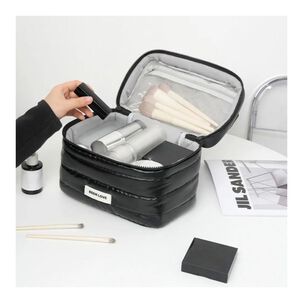 Neceser Acolchado De Algodón Para Maquillaje
