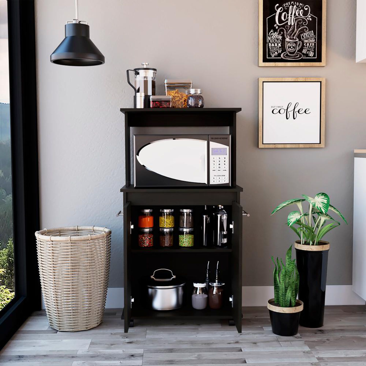 Mueble Microondas Tuhome Manchester / 2 Puertas image number 3.0