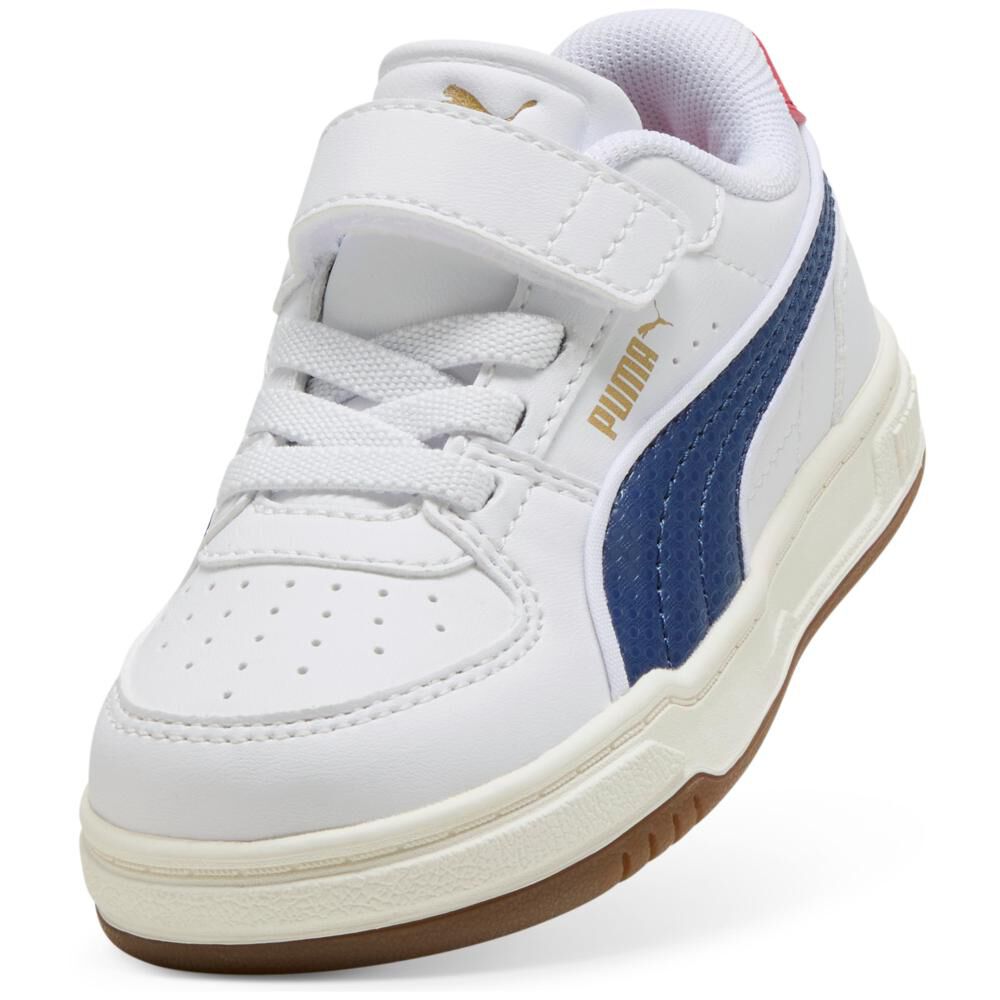 Zapatilla Urbana Unisex Puma Caven Iii Retro Ac+ Inf White-blue Jewel-gum image number 5.0