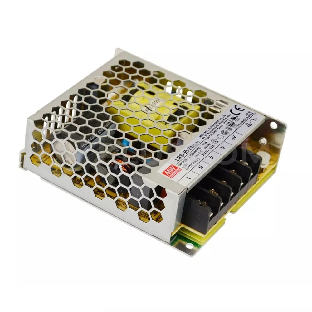 Fuente De Poder Panel 24vdc 52.8w 2.2a - Mean Well Lrs-50-24 image number 1.0