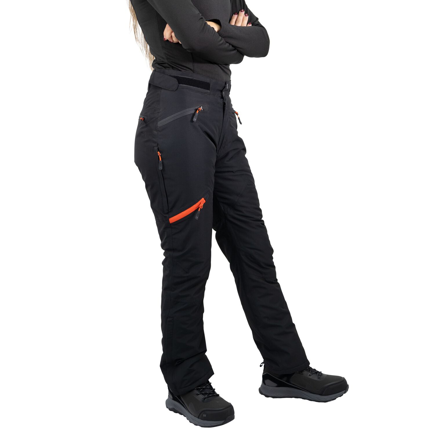 Pantal&oacute;n T&eacute;rmico Hw Iron Negro Mujer image number 1.0