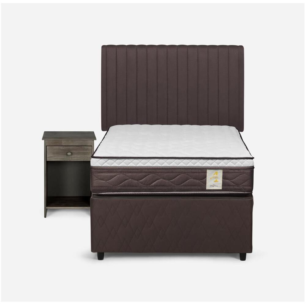 Cama Nido Rosen Ns4 / 1.5 Plazas / Base Normal + Set De Maderas image number 0.0