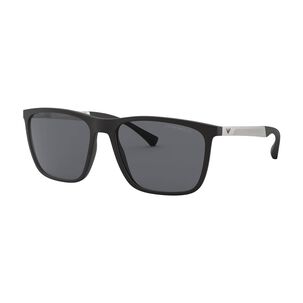 Lentes De Sol Black Matte Emporio Armani