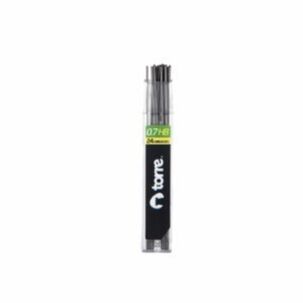Portaminas Plástico + Minas 0.5 Mm + Lápiz Goma Torre