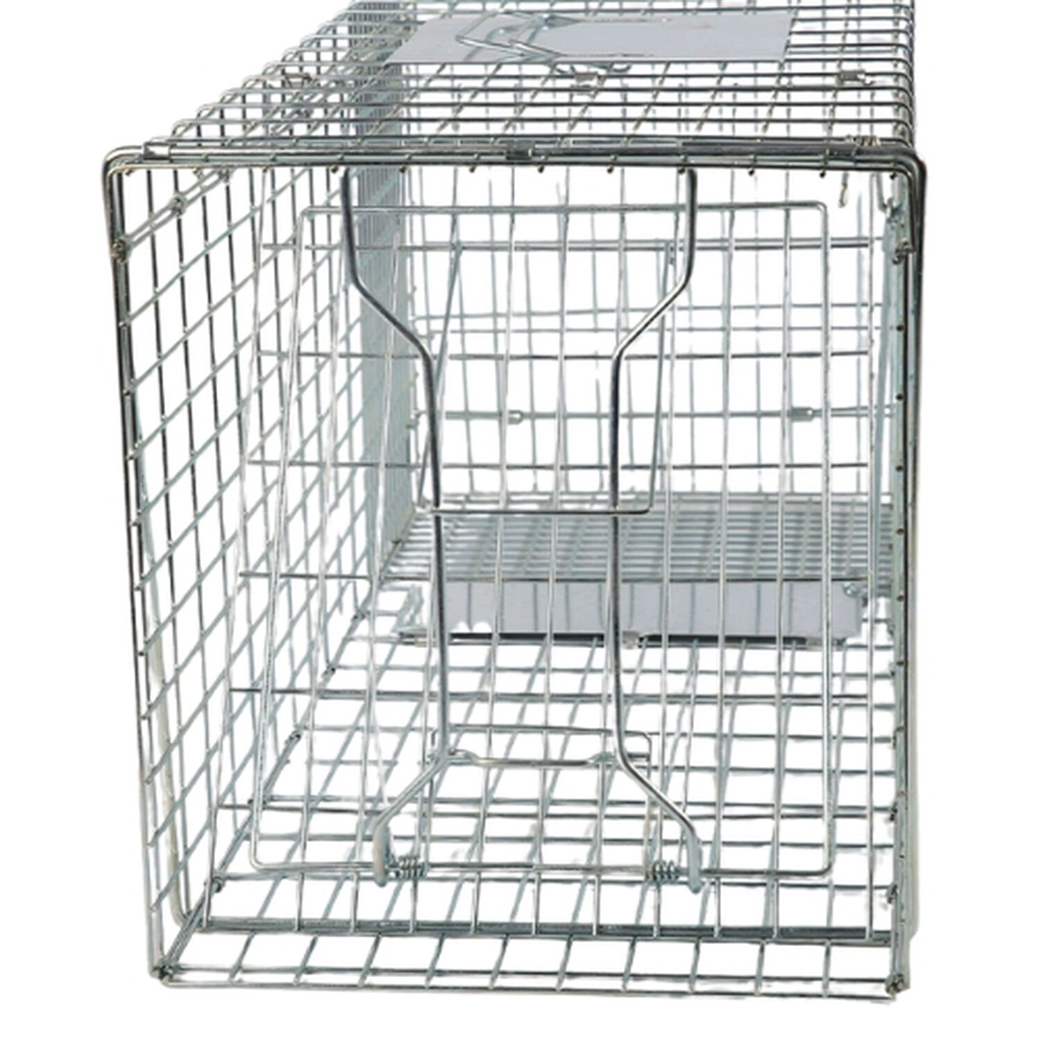 Jaula Plegable 94x34x37 Cm Ideal Para Mascotas Y Transporte image number 3.0