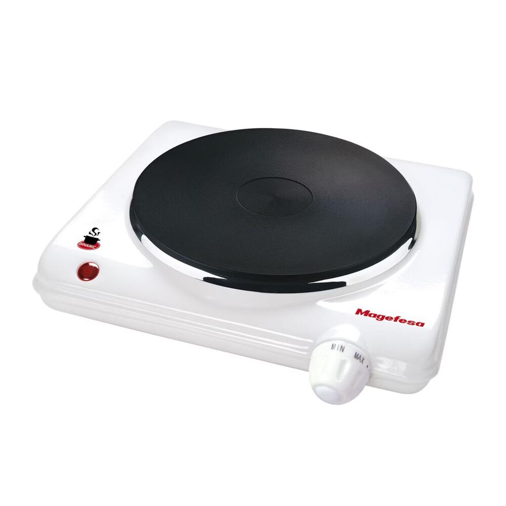 Cocina Encimera Electrica 1 Plato 1500w Blanco Mgf8012 image number 0.0
