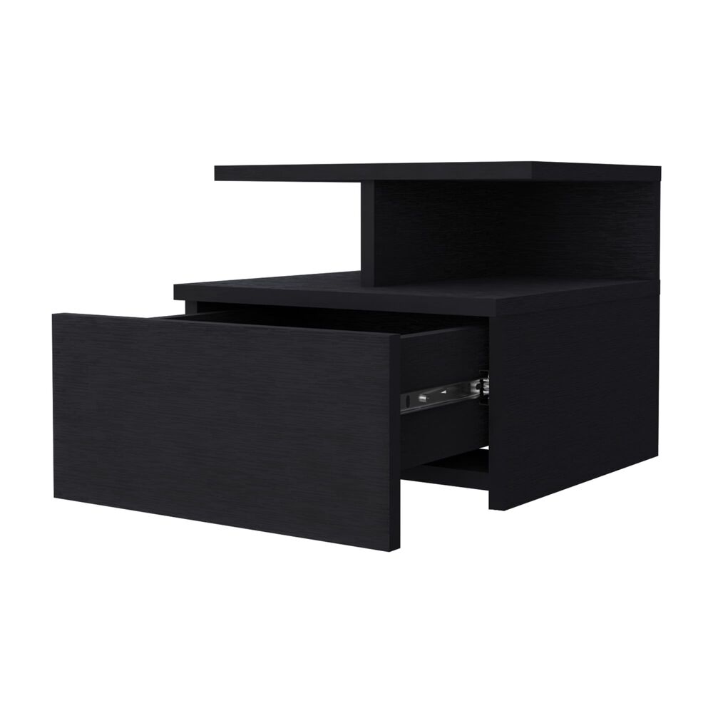 Velador Flotante 1 Cajón Fm-007n - Negro image number 3.0