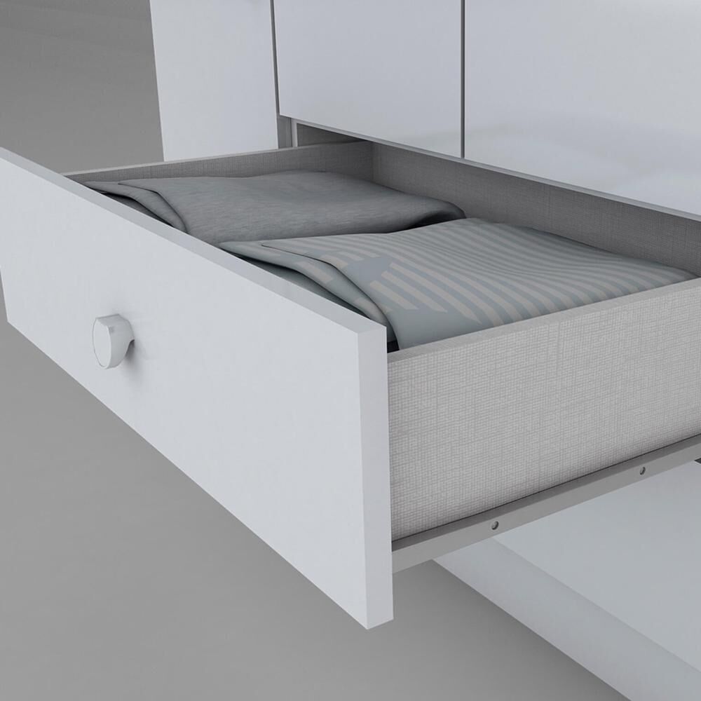 Closet Home Mobili Galicia  / 3 Puertas    / 2 Cajones image number 4.0