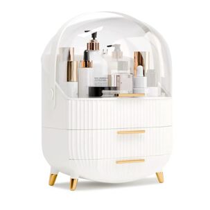 Caja Organizador De Cosm&eacute;ticos Blanco