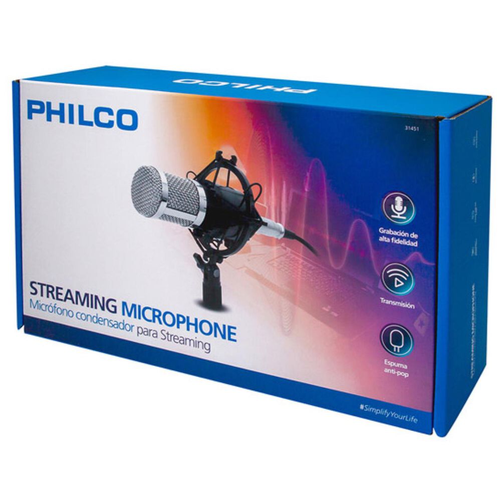 Microfono Condensador Jakc 3.5 Con Soporte Negro image number 3.0