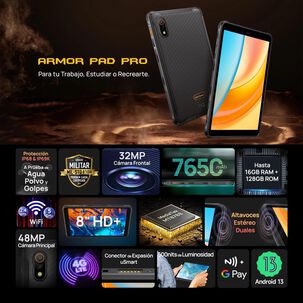 Ulefone Armor Pad Pro: Tablet De 8 Pulgadas Resistente Ip68