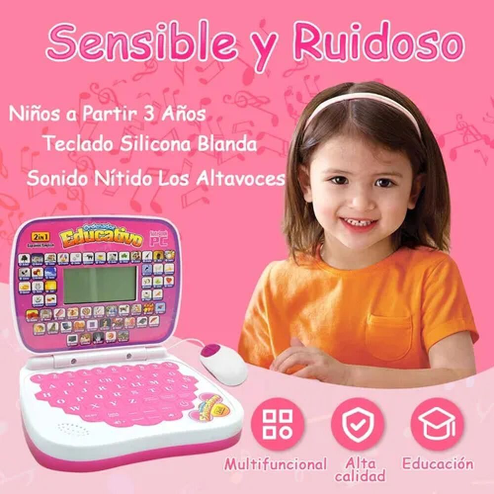 Computador Didactico Juguete Infantil Interactivo Para Niños image number 3.0