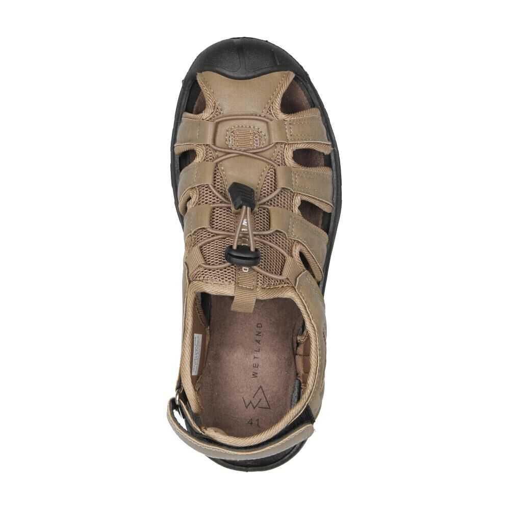 Sandalia Hombre Wetland Brown image number 4.0