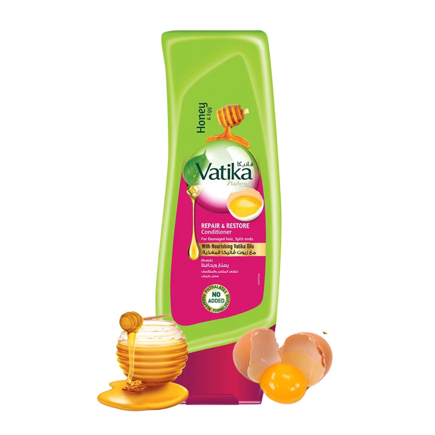 Acondicionador Vatika Miel Y Huevo Repara Y Restaura 400 Ml image number 1.0