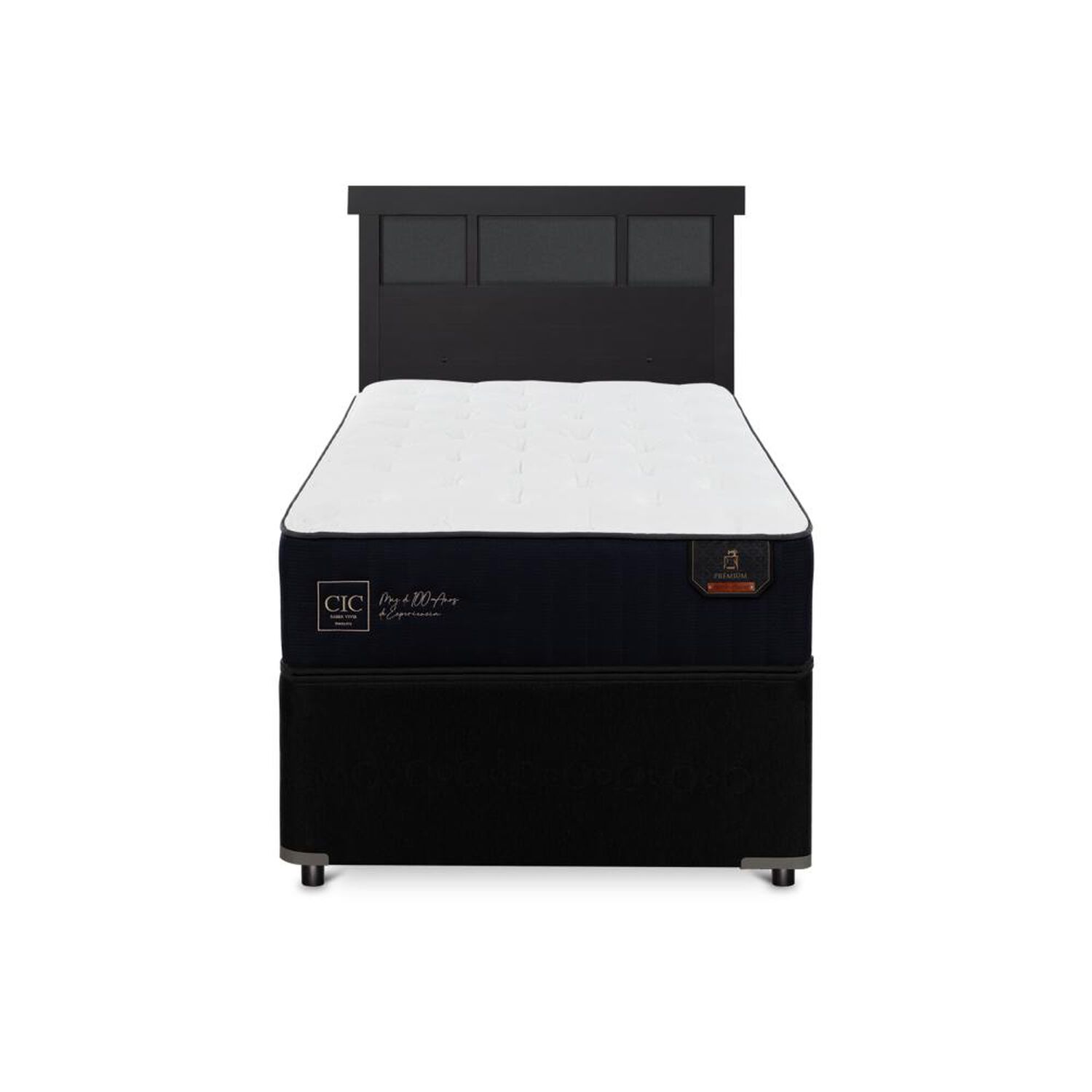 Cama Nido Cic Divan / 1.5 Plazas / Base Funcional + Respaldo image number 0.0