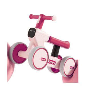 "bicicleta De 4 Ruedas Rosa Para Beb&eacute;s De 12 A 24 Meses "