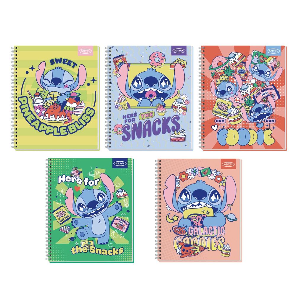 Pack 10 Cuadernos Dise&ntilde;o Divertido Personajes 100 Hojas image number 0.0