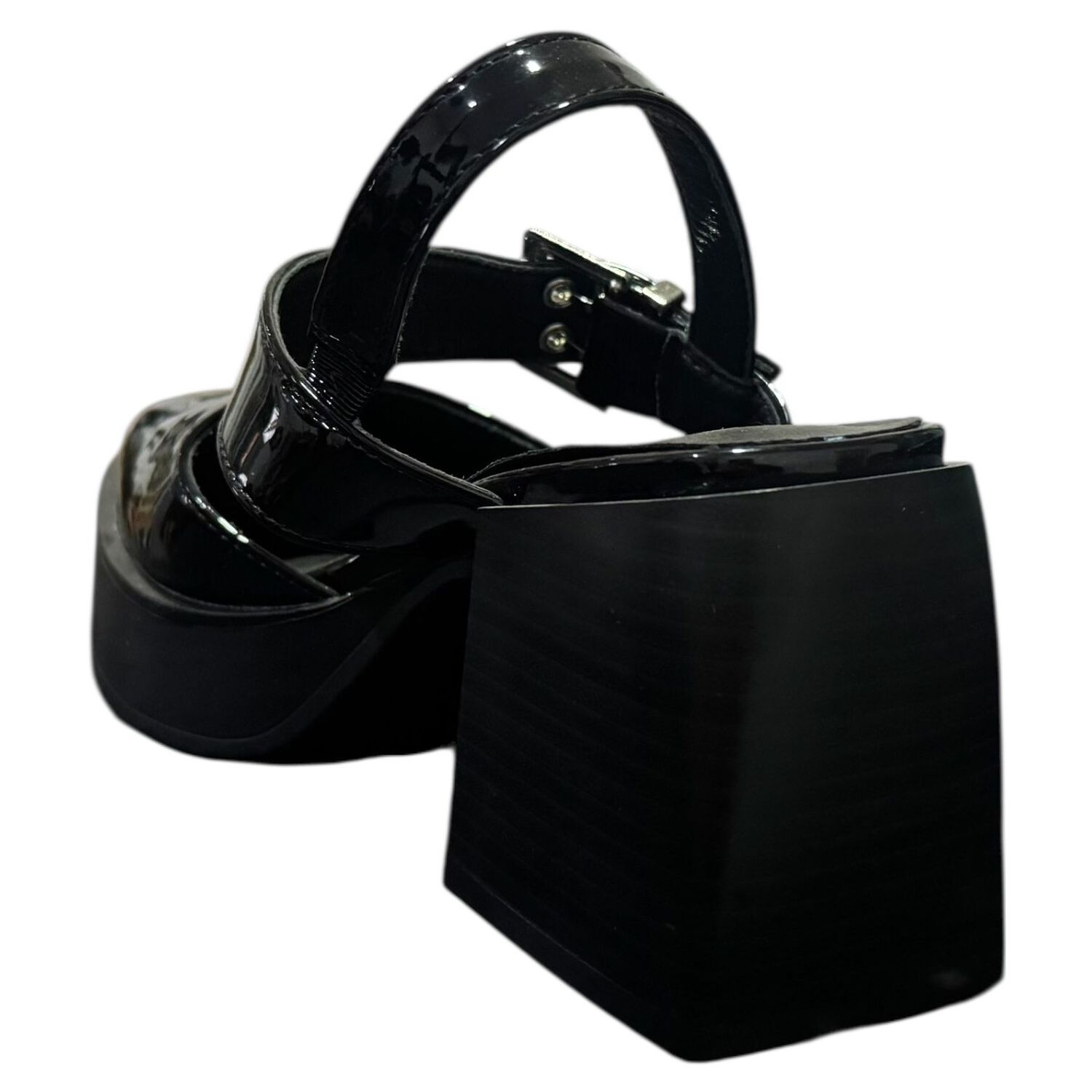 Zapato Para Mujer Taco Grueso Negro Danicolle image number 2.0