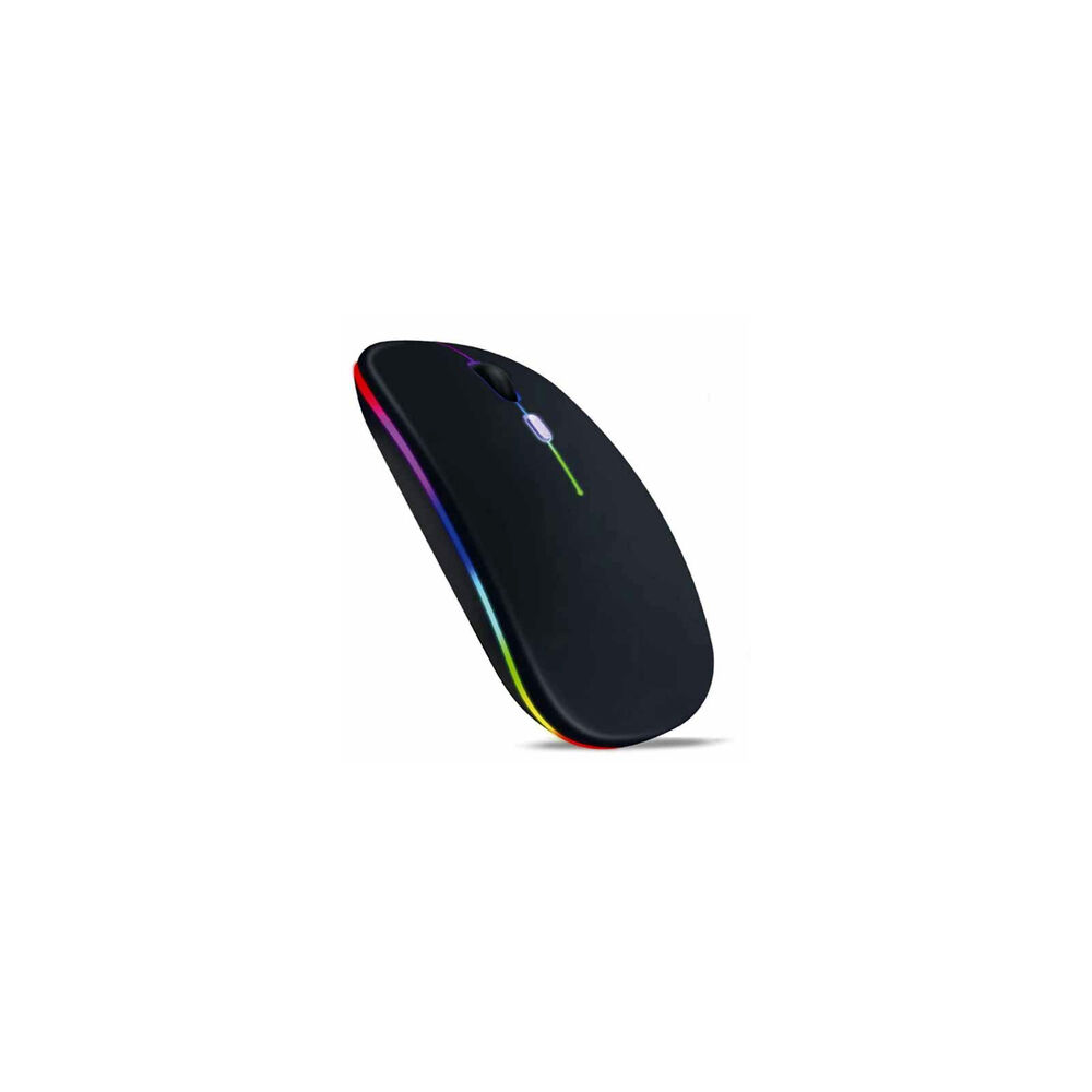 Mouse Gamer Inalámbrico Recargable Iluminación Rgb - Ps image number 0.0